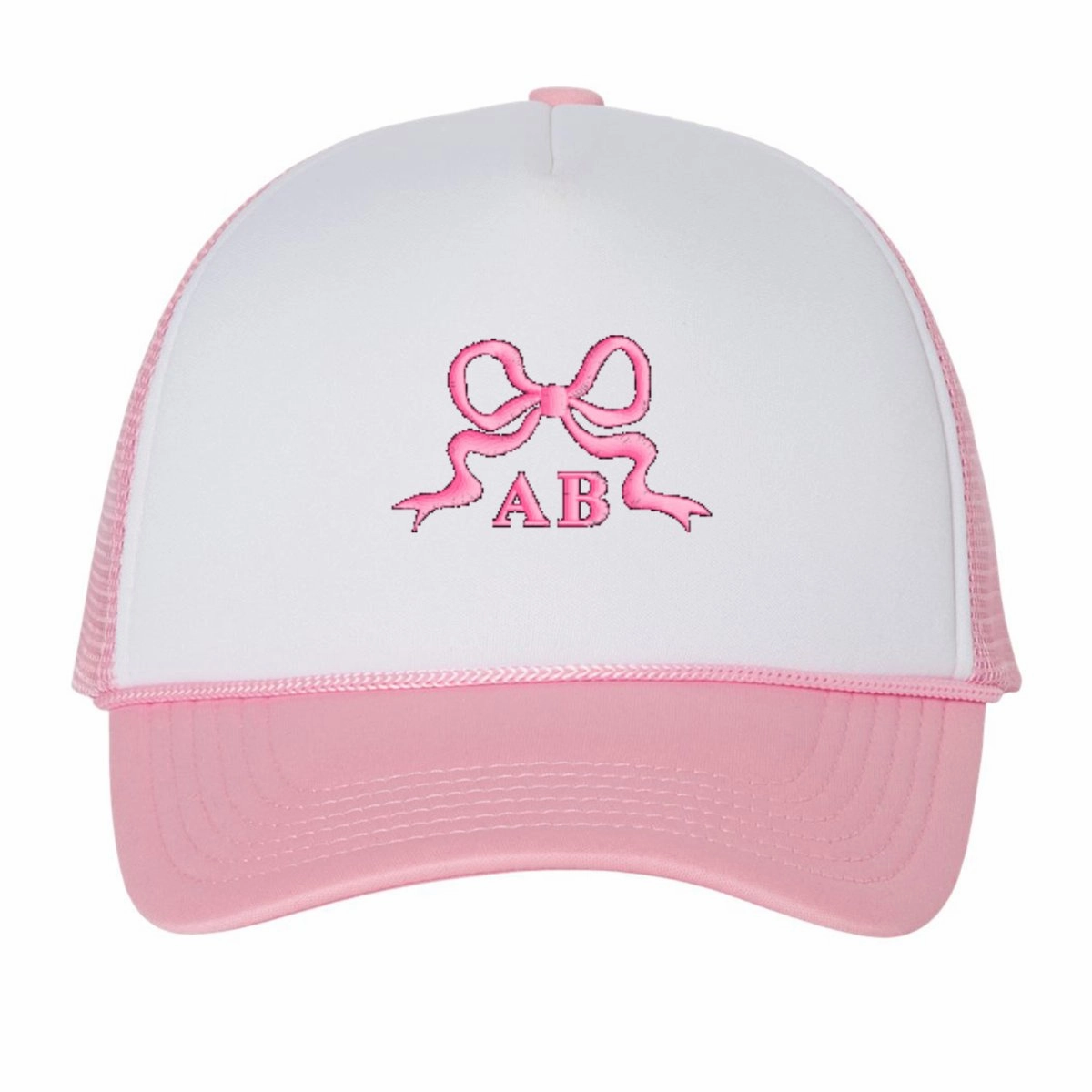 Initialed 'Tiny Bow' Trucker Hat