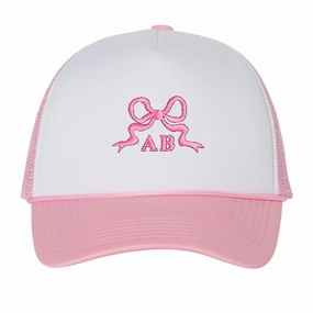 Initialed 'Tiny Bow' Trucker Hat
