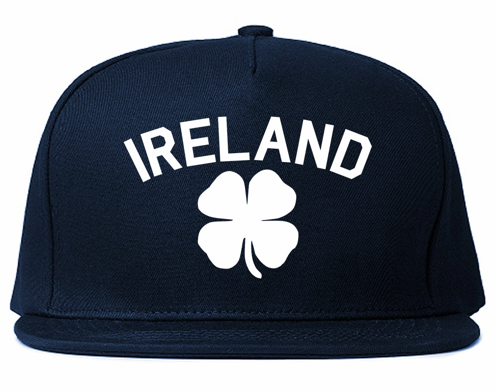 Ireland Shamrock St Paddys Day Mens Snapback Hat