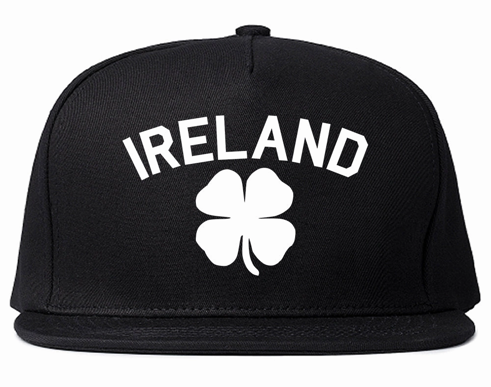 Ireland Shamrock St Paddys Day Mens Snapback Hat