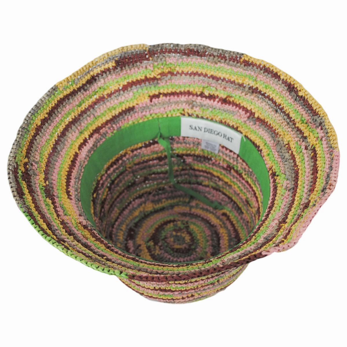 Iris Raffia Straw Bucket Hat