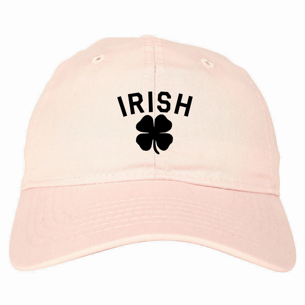 Irish Four Leaf Clover St Patricks Day Mens Dad Hat Baseball Cap