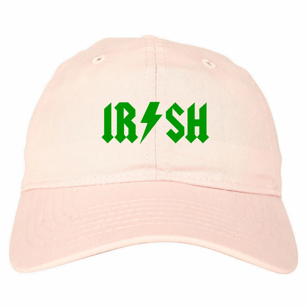 Irish Rockstar Funny Band Logo Mens Dad Hat