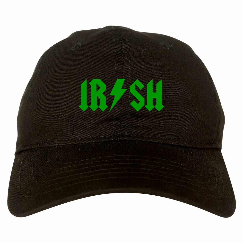 Irish Rockstar Funny Band Logo Mens Dad Hat
