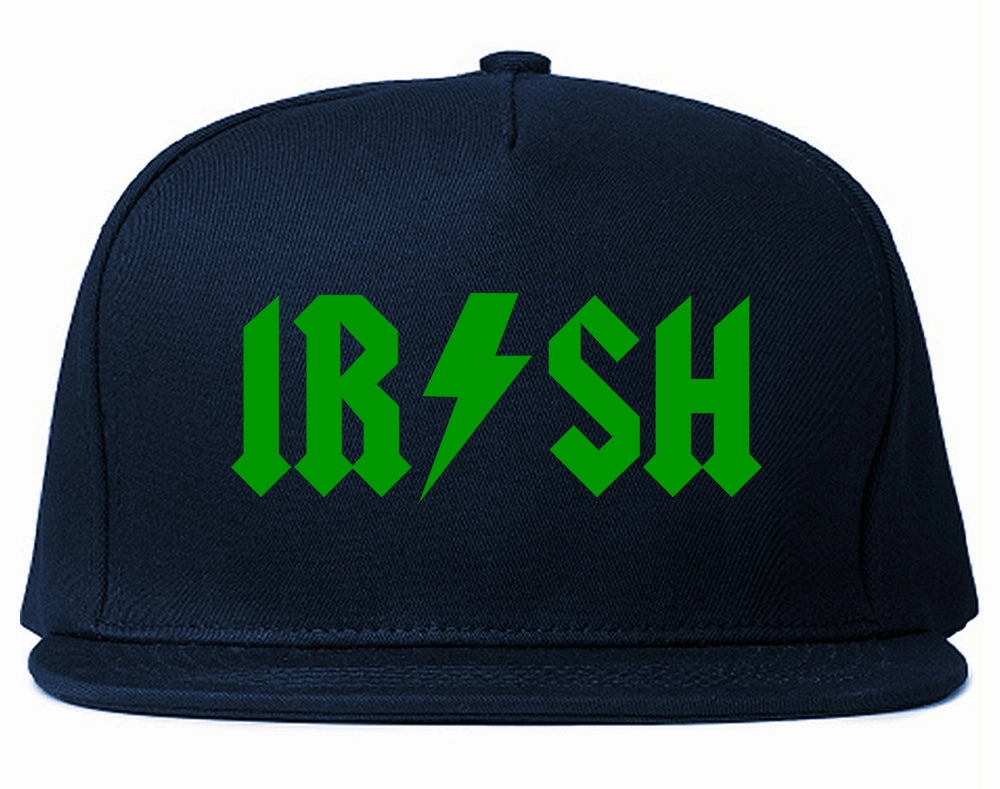 Irish Rockstar Funny Band Logo Mens Snapback Hat