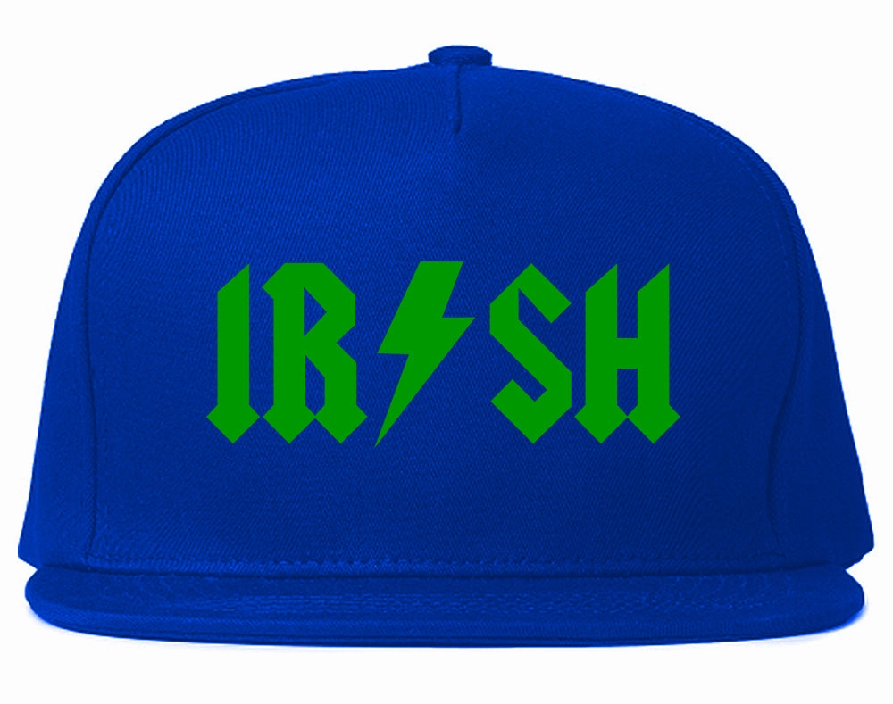 Irish Rockstar Funny Band Logo Mens Snapback Hat
