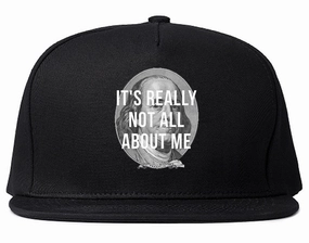 Its Really Not All About The Benjamins Money Snapback Hat
