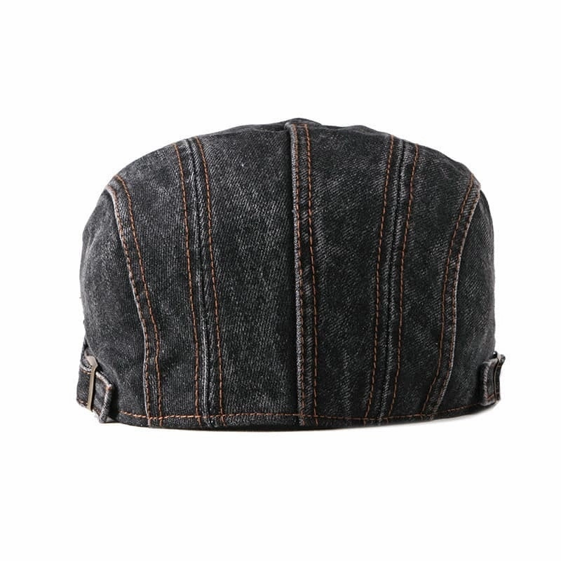 J&L Denim Cotton Flat Cap