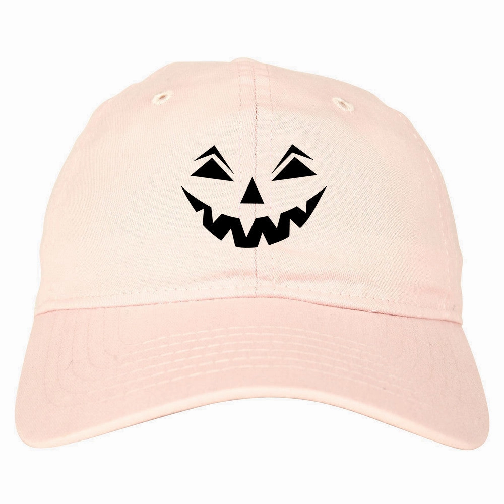 Jack-o-lantern Pumpkin Face Halloween Dad Hat