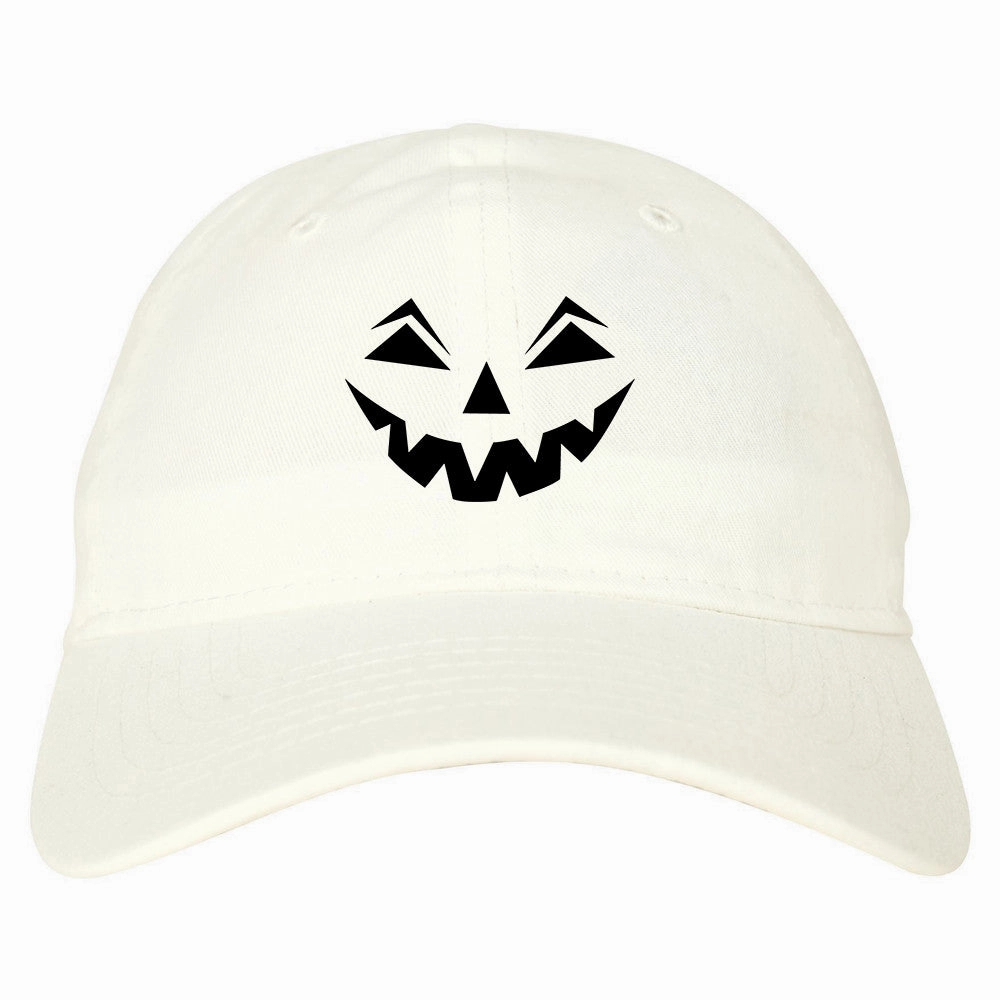 Jack-o-lantern Pumpkin Face Halloween Dad Hat