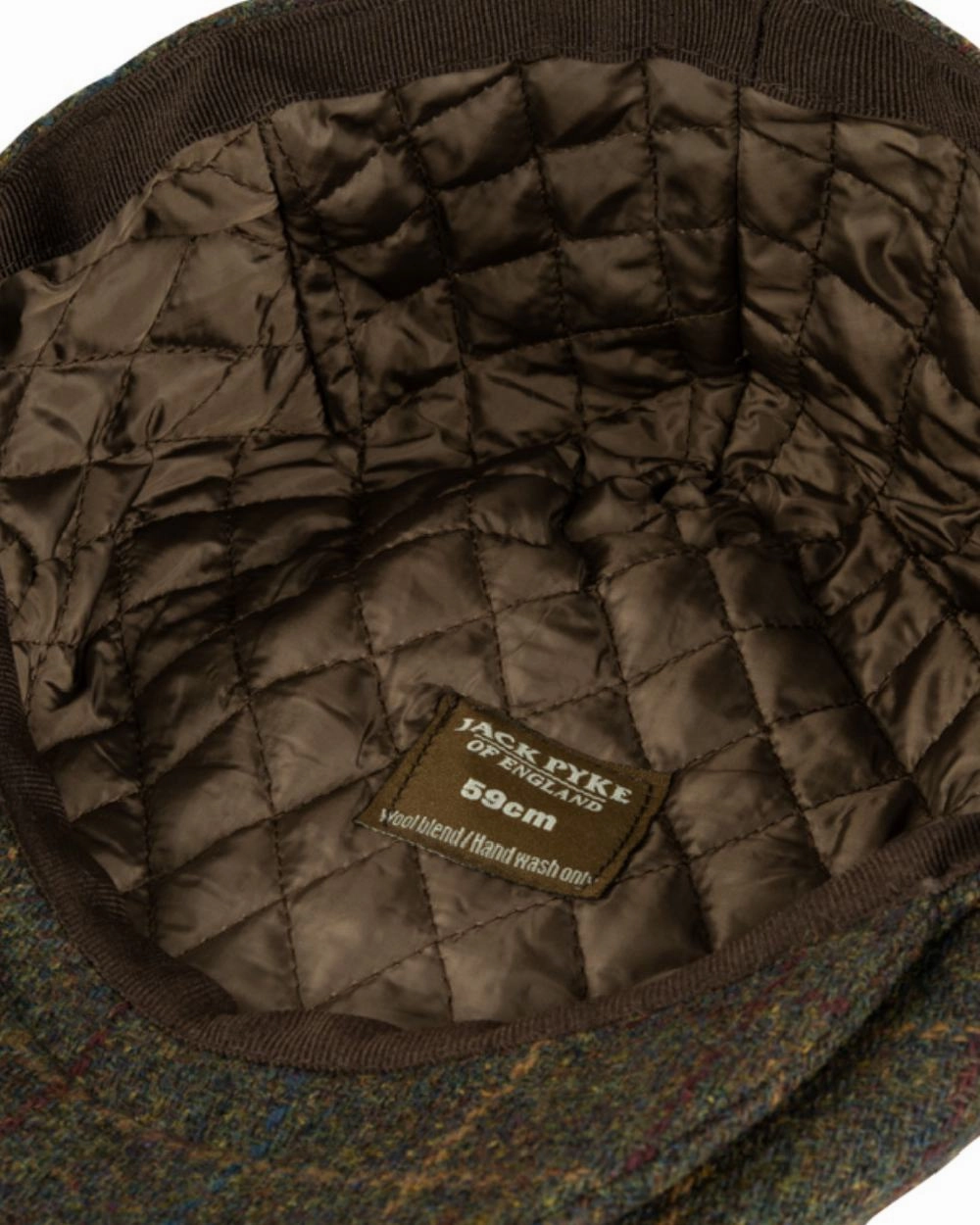 Jack Pyke Wool Blend Tweed Flat Cap