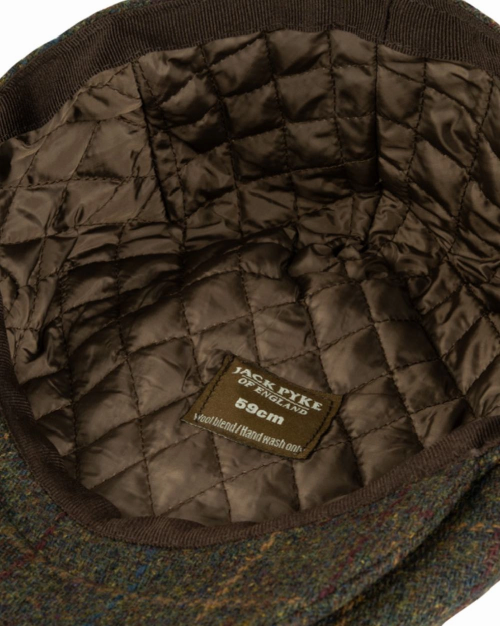 Jack Pyke Wool Blend Tweed Flat Cap