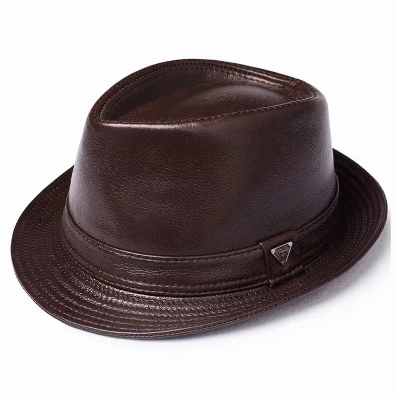 Jackson Genuine Leather Trilby Hat