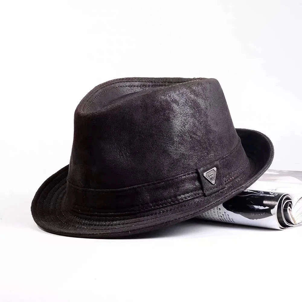 Jackson Genuine Leather Trilby Hat