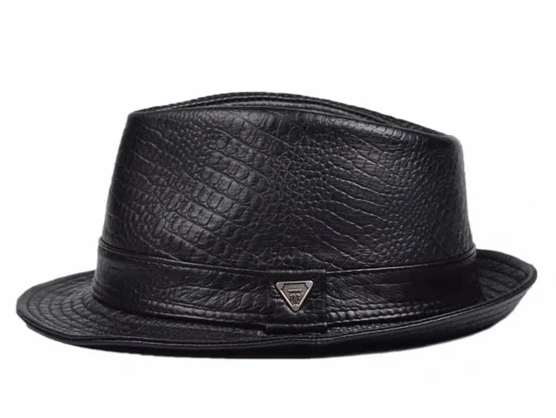 Jackson Genuine Leather Trilby Hat