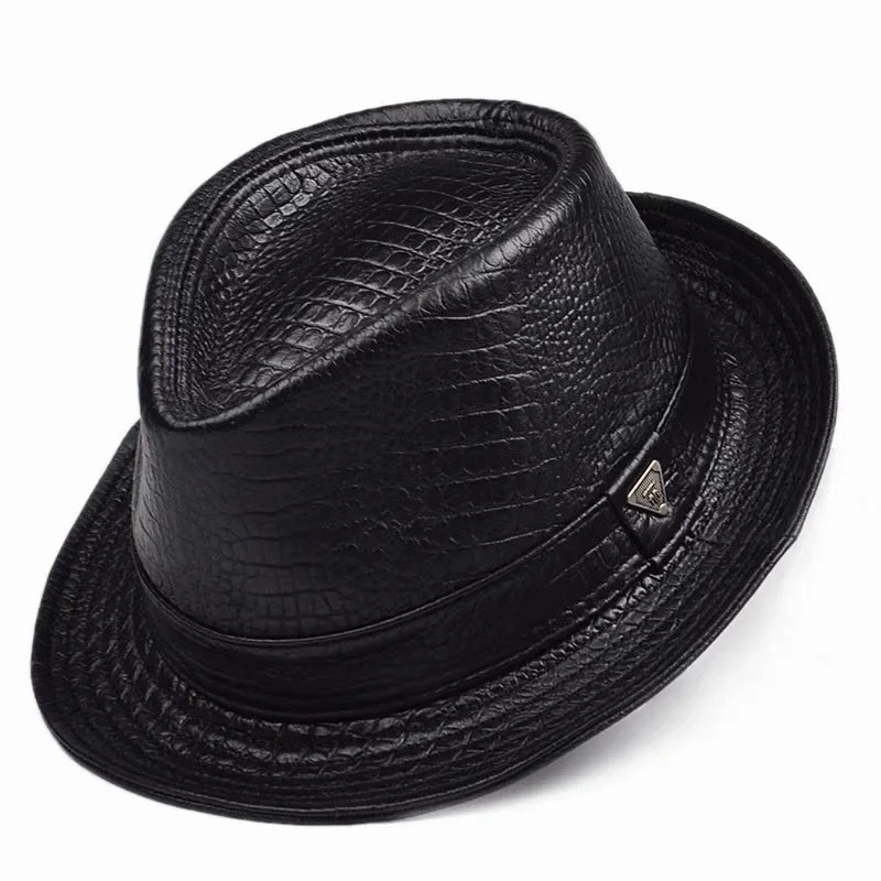 Jackson Genuine Leather Trilby Hat