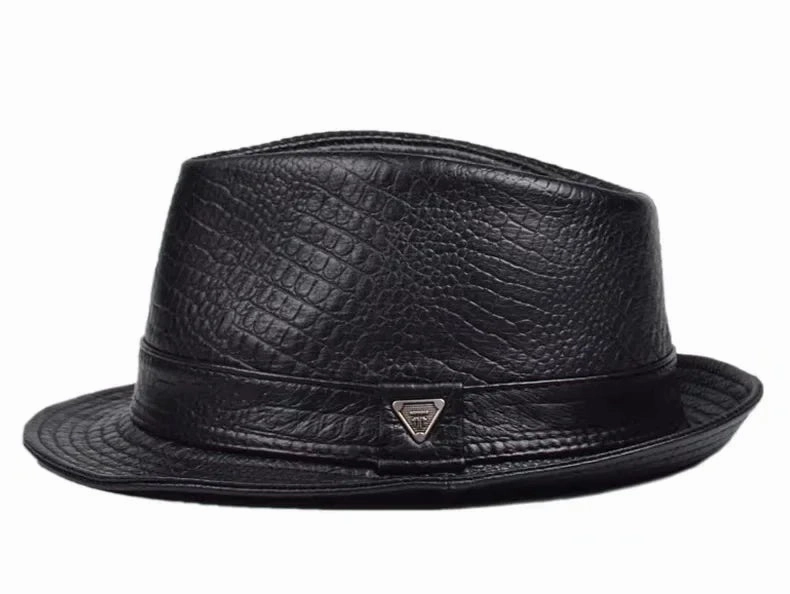 Jackson Genuine Leather Trilby Hat