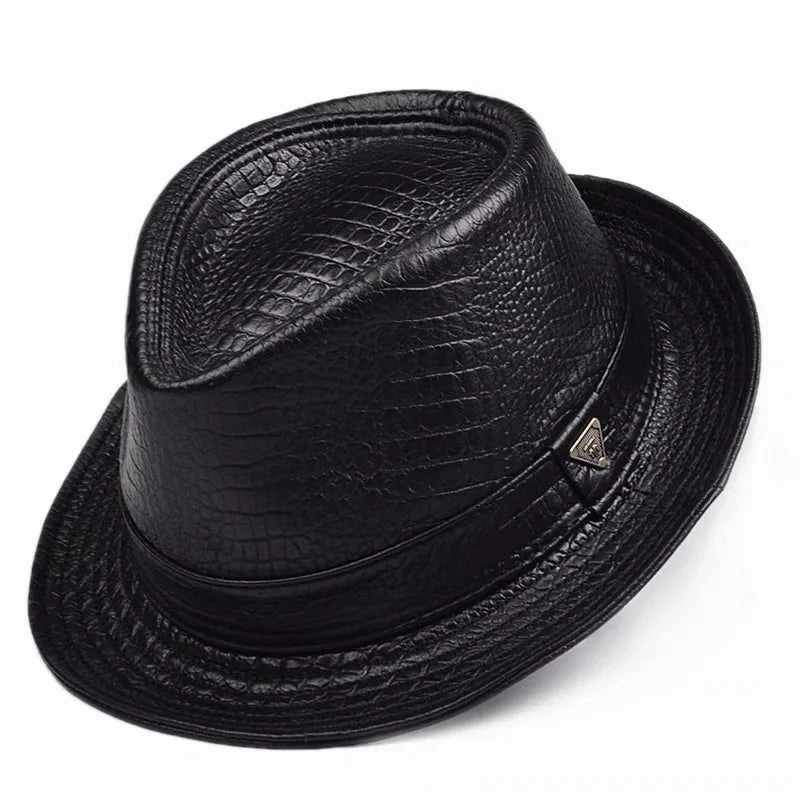 Jackson Genuine Leather Trilby Hat