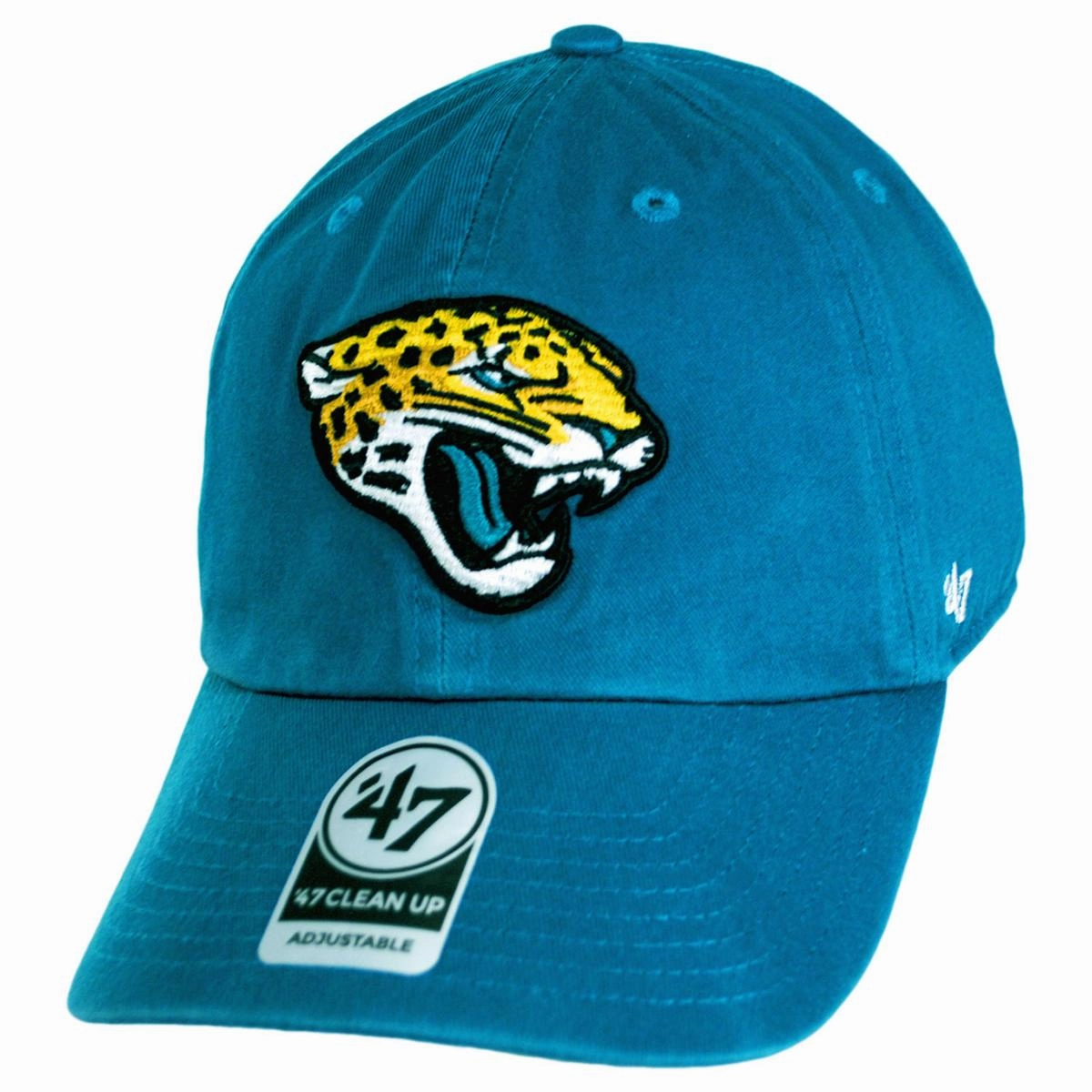 Jacksonville Jaguars NFL Clean Up Strapback Baseball Cap Dad Hat