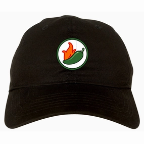 Jalapeno Hot Pepper Chest Mens Dad Hat Baseball Cap