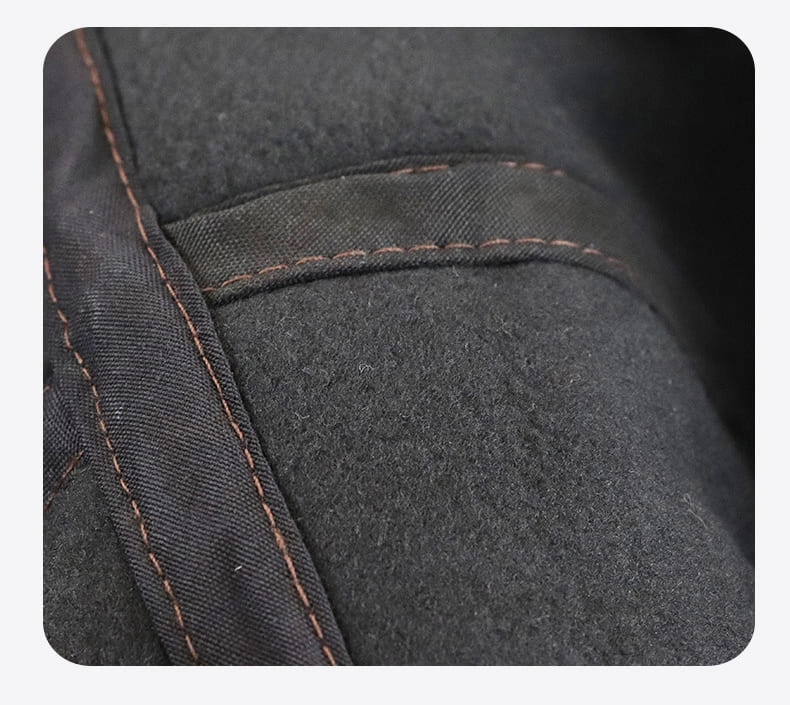 Jamont Patchwork Leather Flat Cap