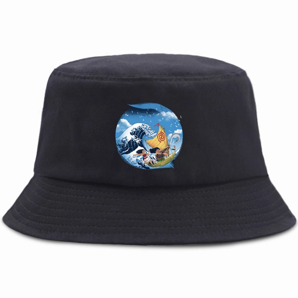 Japanese Anime Wave Bucket Hat