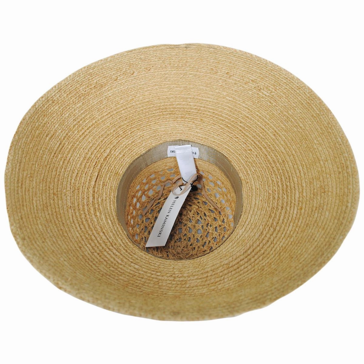 Jeany Raffia Straw Lampshade Sun Hat