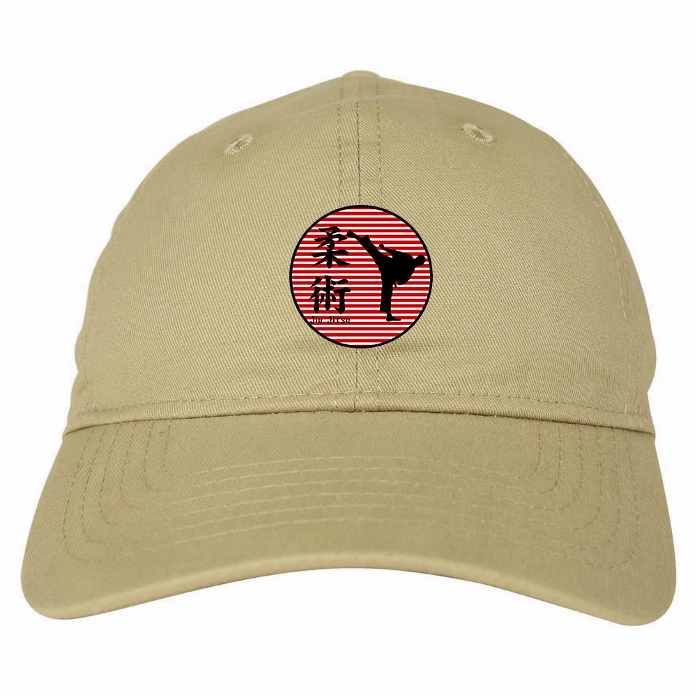 Jiu Jitsu Fighter Mens Dad Hat Baseball Cap