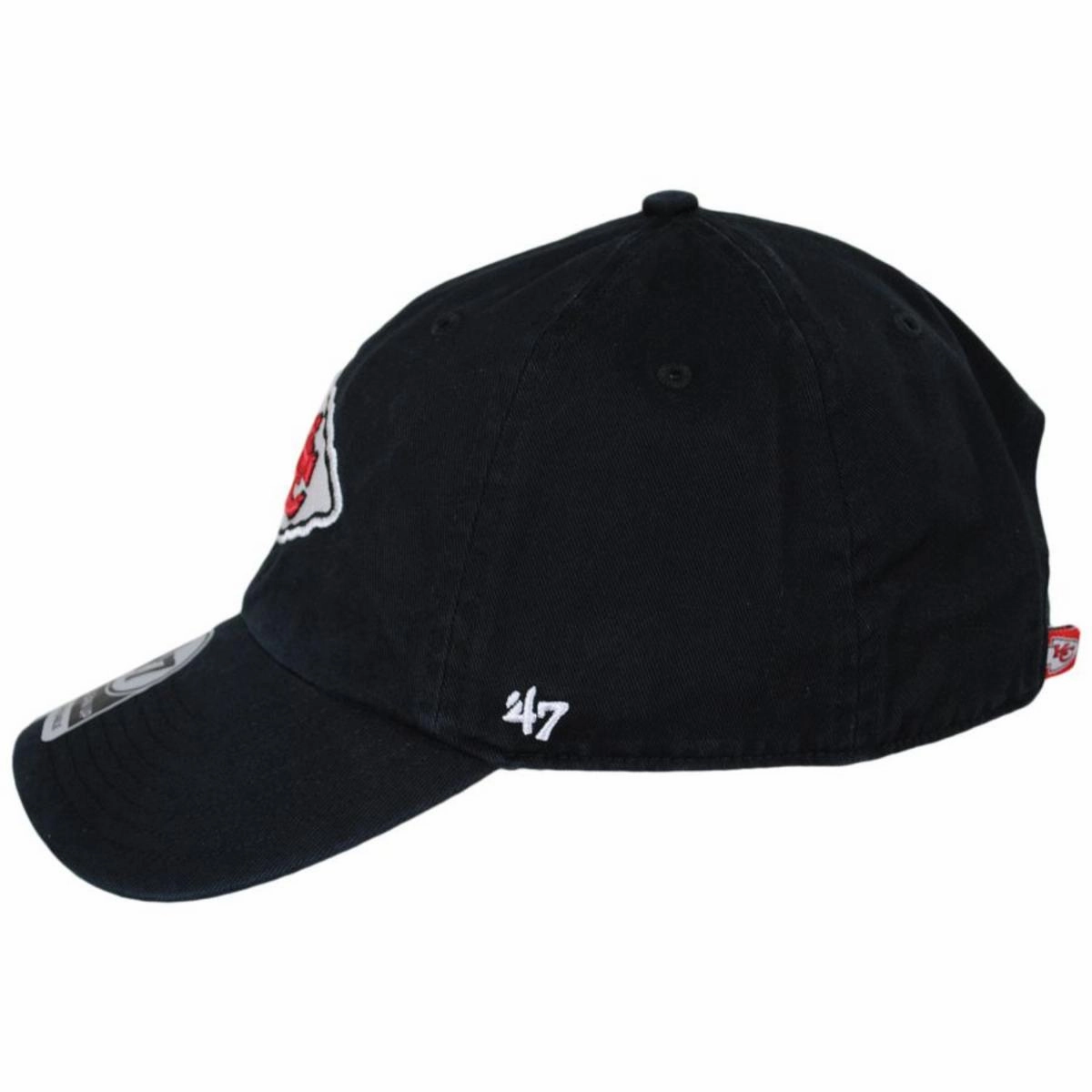 Kansas City Chiefs NFL Clean Up Strapback Baseball Cap Dad Hat