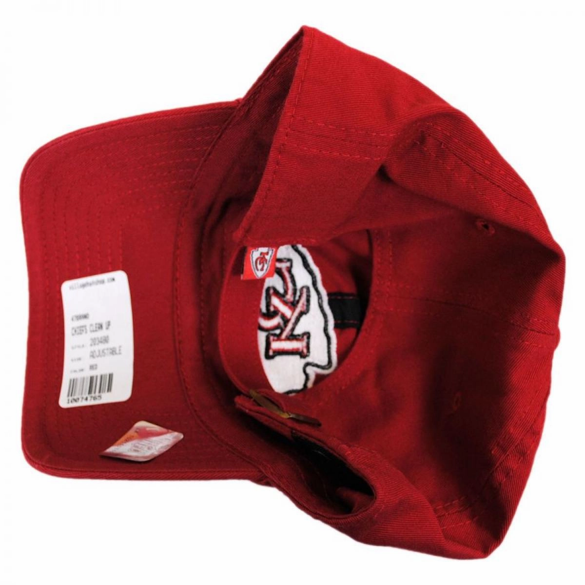 Kansas City Chiefs NFL Clean Up Strapback Baseball Cap Dad Hat