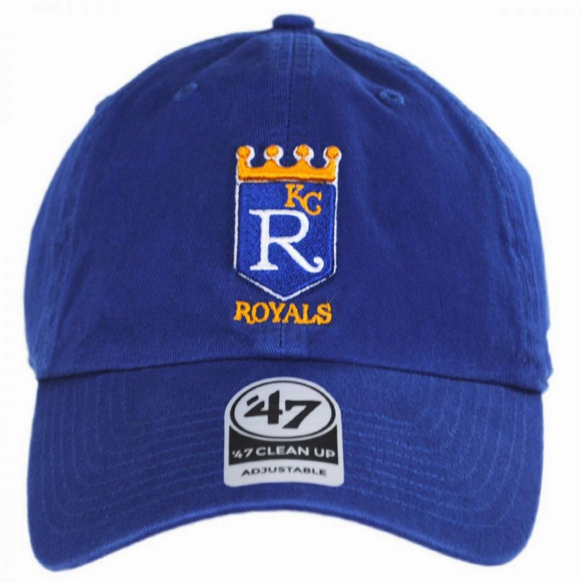 Kansas City Royals MLB Cooperstown Clean Up Strapback Baseball Cap Dad Hat