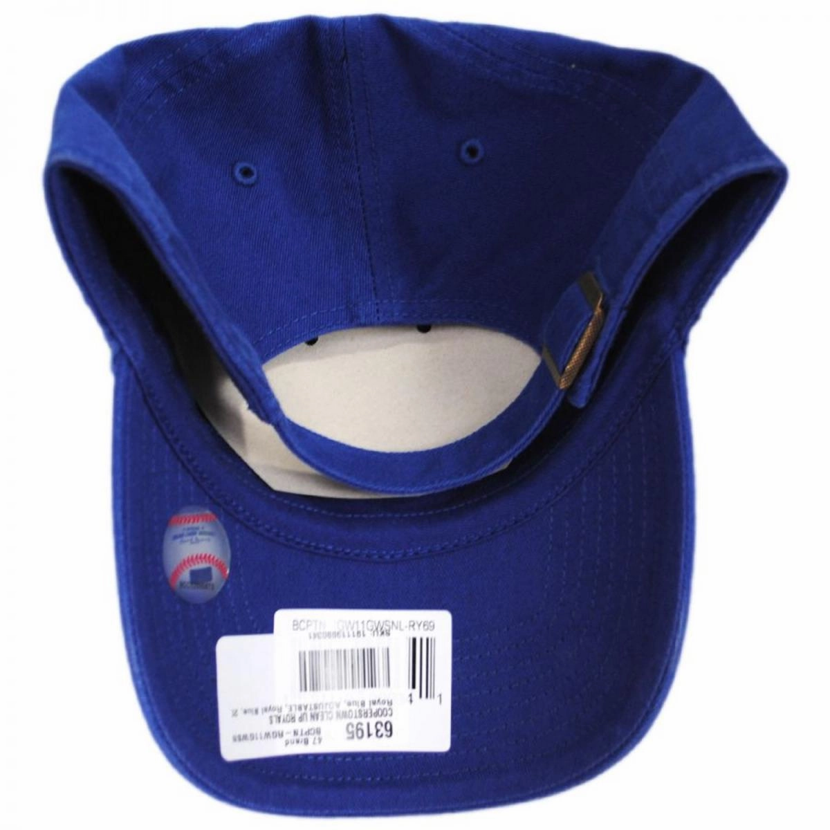 Kansas City Royals MLB Cooperstown Clean Up Strapback Baseball Cap Dad Hat
