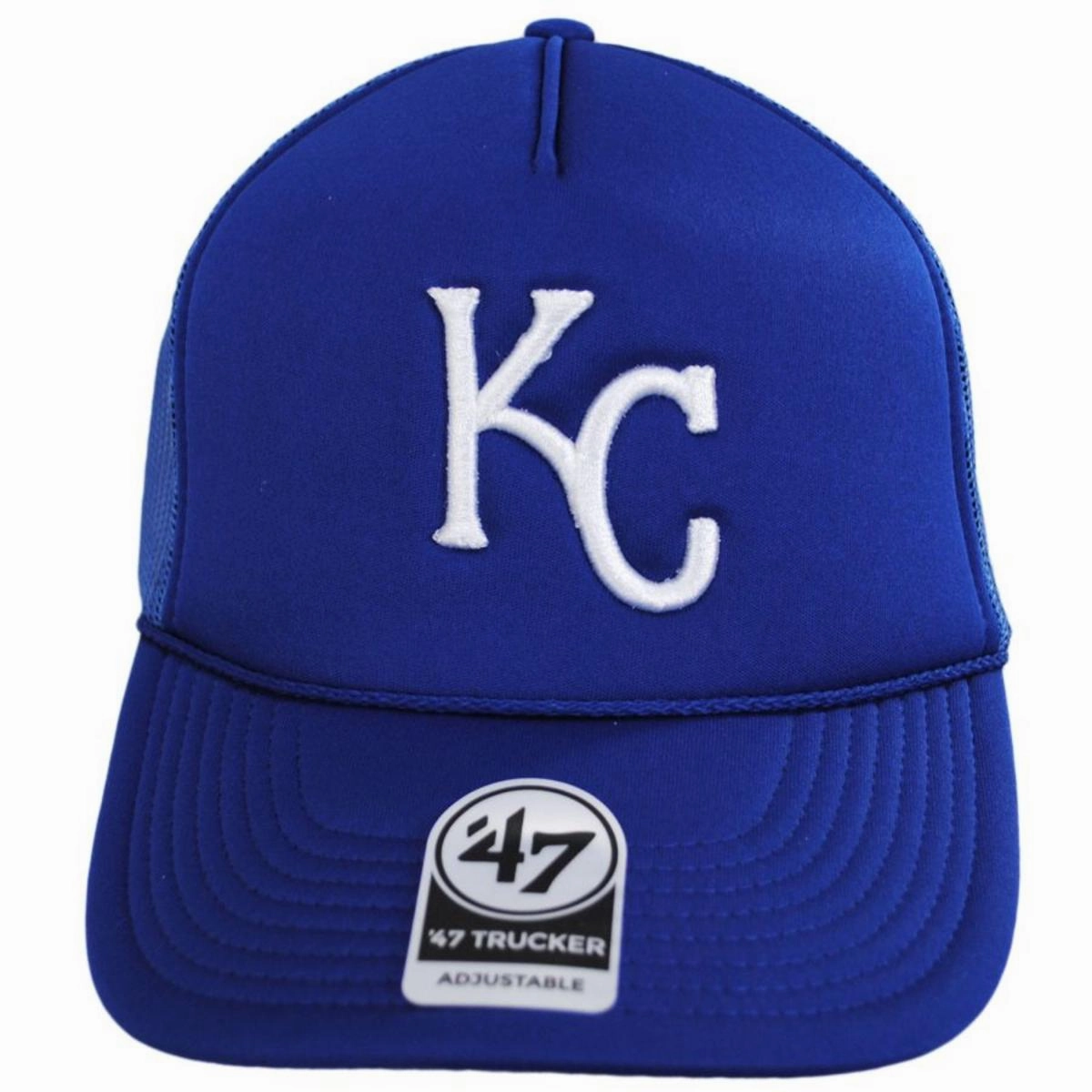 Kansas City Royals MLB Foam Mesh Trucker Snapback Baseball Cap