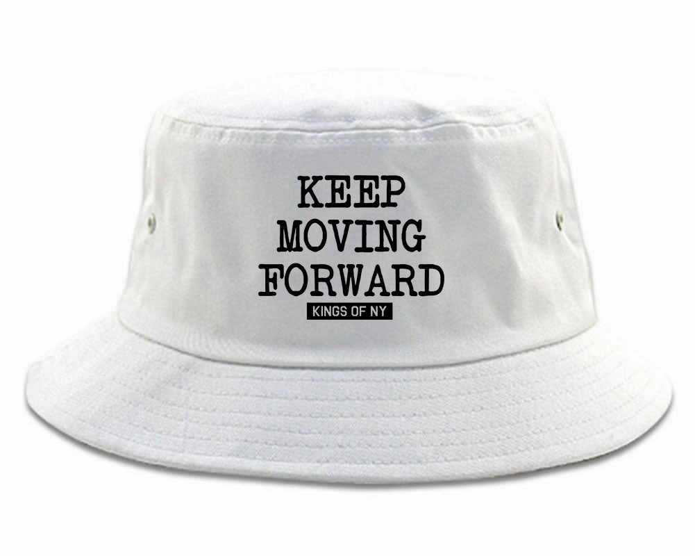 Keep Moving Forward Mens Bucket Hat
