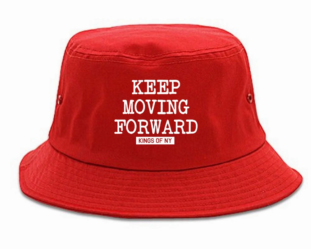 Keep Moving Forward Mens Bucket Hat
