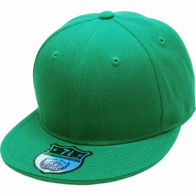 Kelly Green - Structured and Fitted Baseball Cap