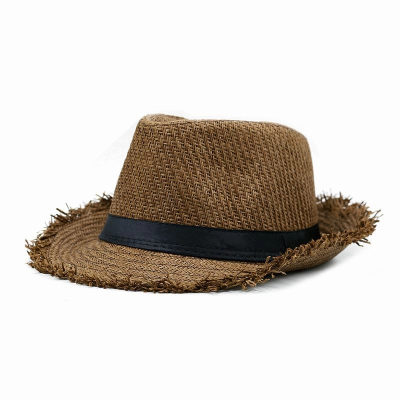 Kendall Summer Straw Trilby Hat