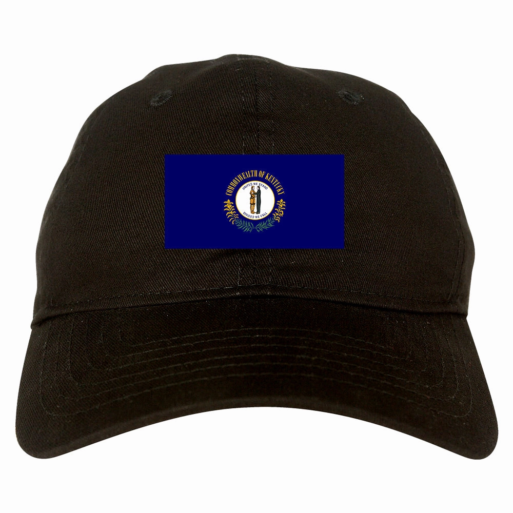 Kentucky State Flag KY Chest Mens Dad Hat