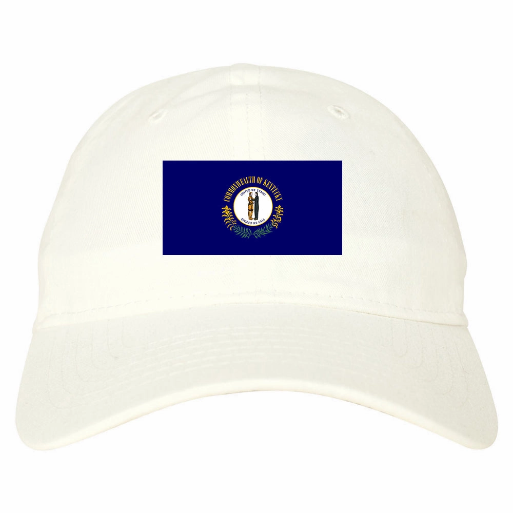 Kentucky State Flag KY Chest Mens Dad Hat