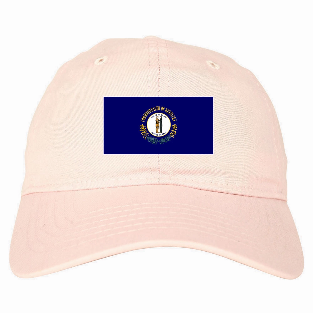 Kentucky State Flag KY Chest Mens Dad Hat