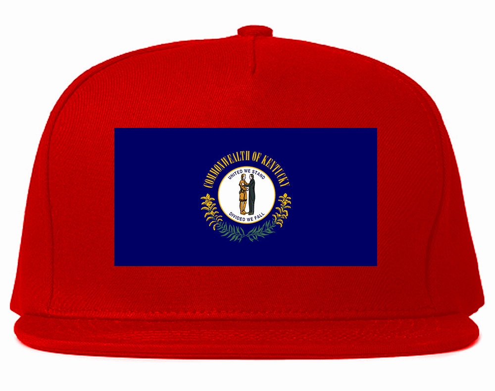 Kentucky State Flag KY Chest Mens Snapback Hat