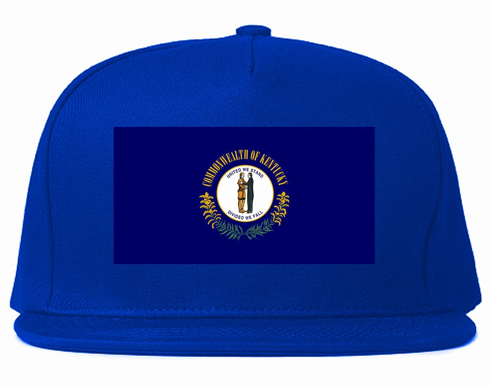 Kentucky State Flag KY Chest Mens Snapback Hat