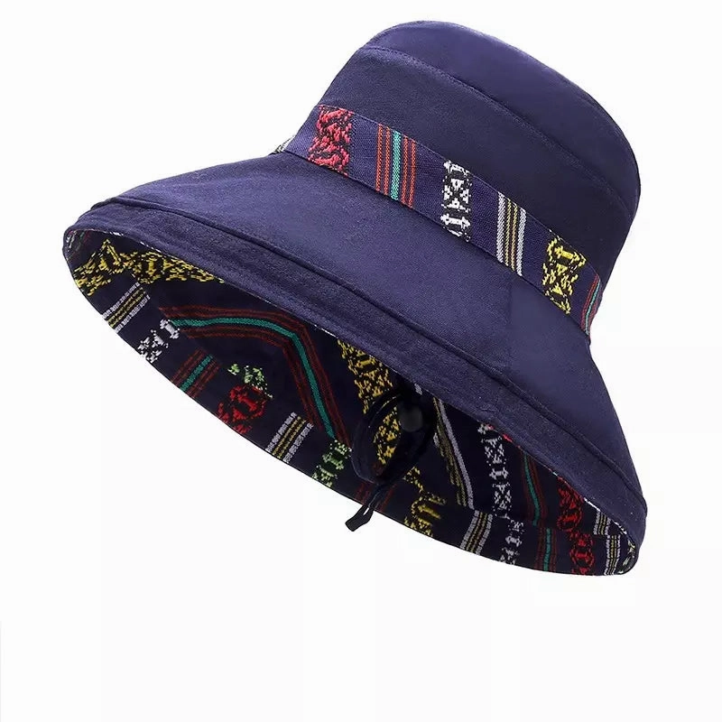 Keruac Multicolor Striped Bucket Hat