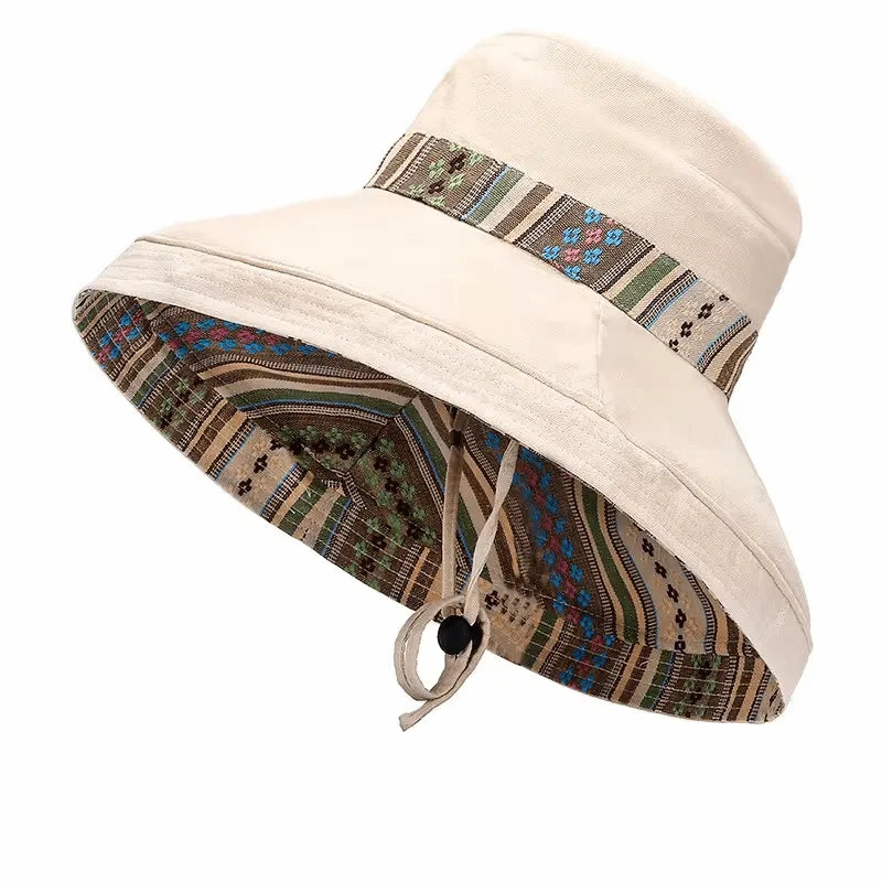 Keruac Multicolor Striped Bucket Hat