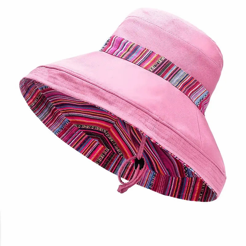 Keruac Multicolor Striped Bucket Hat