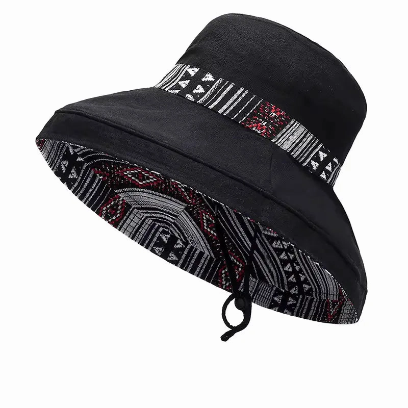 Keruac Multicolor Striped Bucket Hat