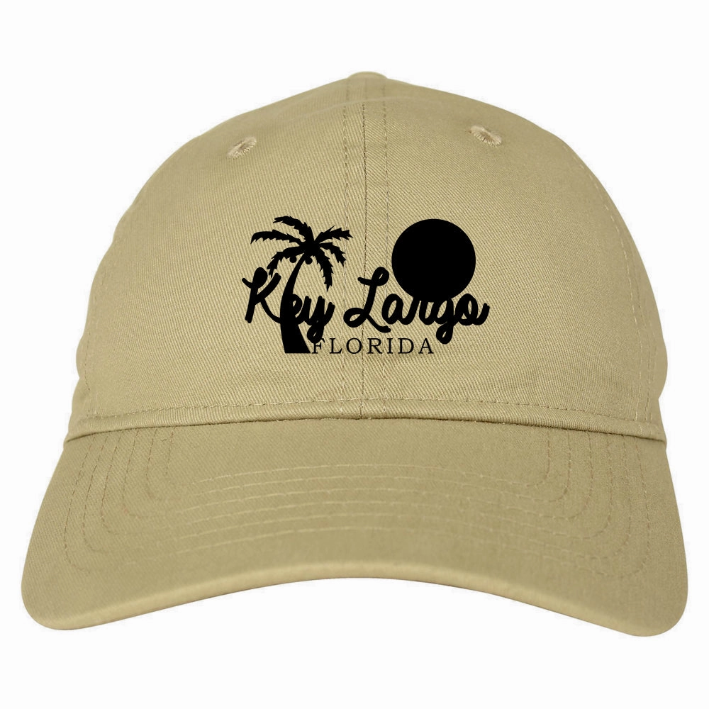 Key Largo Florida Souvenir Mens Dad Hat