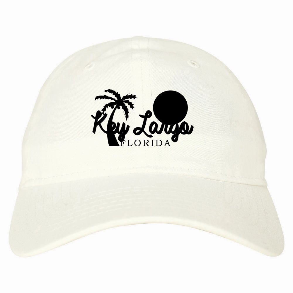 Key Largo Florida Souvenir Mens Dad Hat