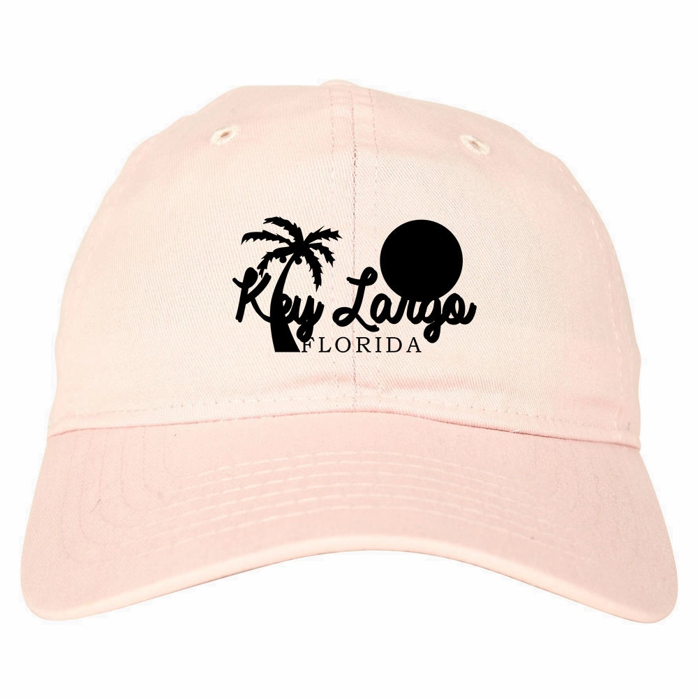 Key Largo Florida Souvenir Mens Dad Hat