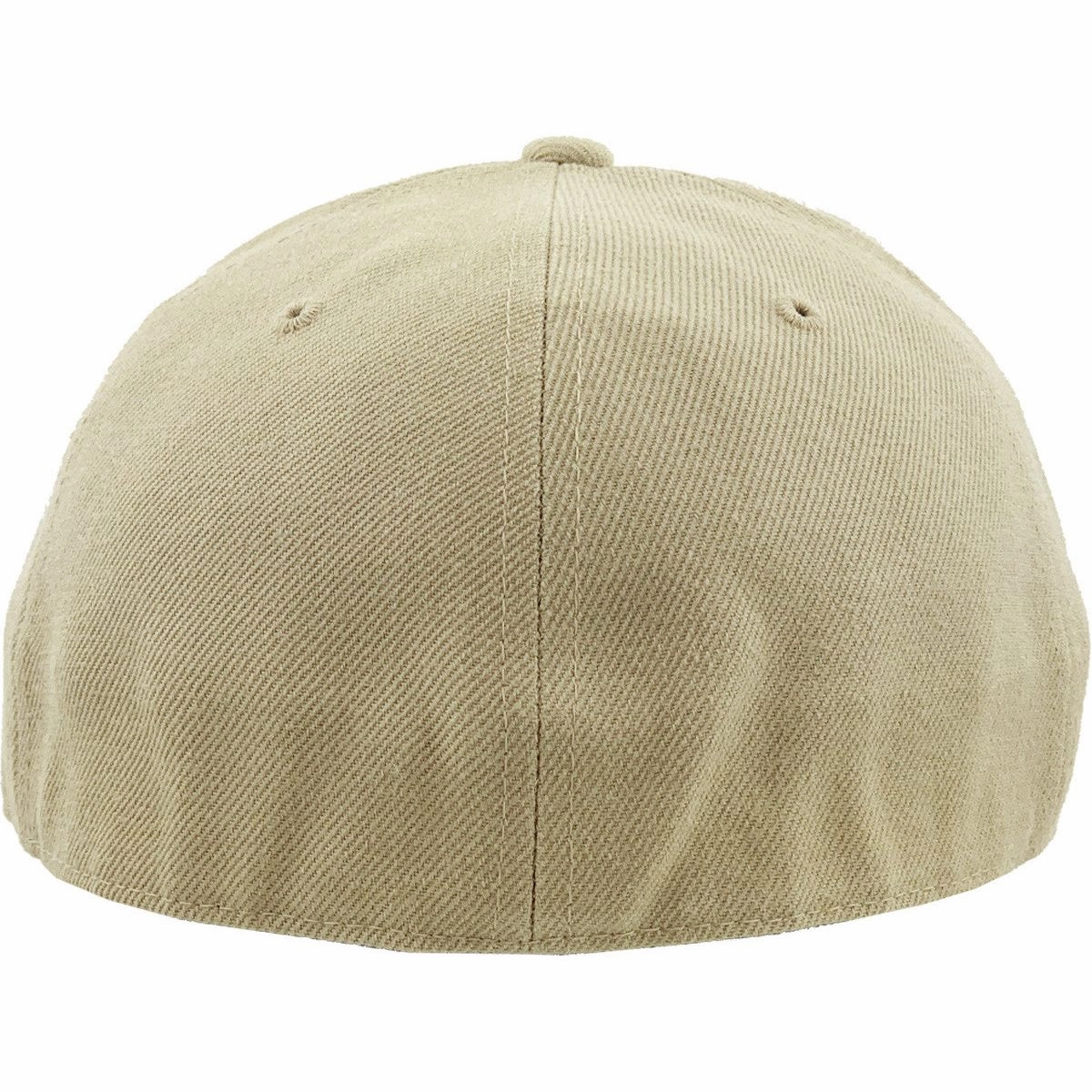Khaki - Structured and Fitted Baseball Cap
